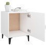 Mesitas de noche 2 unidades madera contrachapada blanca de vidaXL, Mesitas de noche - Ref: Foro24-812061, Precio: 51,55 €, De...