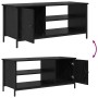 Gabinete de TV Roble Negro 100 x 40 x 45 cm en Muebles TV | Comprar online en Foru.es