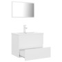 Juego de muebles de baño madera de ingeniería blanco de vidaXL, Muebles de baño - Ref: Foro24-3071675, Precio: 194,19 €, Desc...