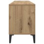 Gabinete de TV con cajón Roble artesanal 150 x 30 x 45 cm en Muebles TV | Comprar online en Foru.es
