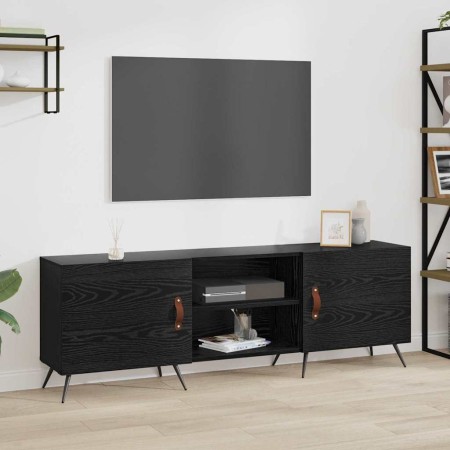 Gabinete de TV Roble negro 150 x 30 x 50 cm en Muebles TV | Comprar online en Foru.es