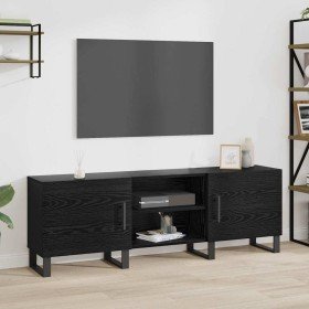 Gabinete de TV Roble Negro 150 x 30 x 50 cm en Muebles TV | Comprar online en Foru.es