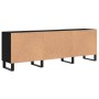 Gabinete de TV Roble Negro 150 x 30 x 50 cm en Muebles TV | Comprar online en Foru.es