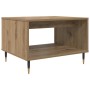 Mesa de Café Roble artisan 60 x 50 x 40 cm Madera contrachapada en Mesas de centro | Comprar online en Foru.es