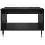 Mesa de Café Roble negro 60 x 50 x 40 cm Madera contrachapada en Mesas de centro | Comprar online en Foru.es