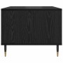 Mesa de Café Roble negro 60 x 50 x 40 cm Madera contrachapada en Mesas de centro | Comprar online en Foru.es