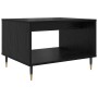 Mesa de Café Roble negro 60 x 50 x 40 cm Madera contrachapada en Mesas de centro | Comprar online en Foru.es