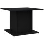 Mesa de centro madera de ingeniería negro 55,5x55,5x40 cm de vidaXL, Mesas de centro - Ref: Foro24-810317, Precio: 37,34 €, D...