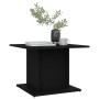 Mesa de centro madera de ingeniería negro 55,5x55,5x40 cm de vidaXL, Mesas de centro - Ref: Foro24-810317, Precio: 37,34 €, D...