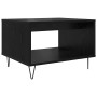 Mesa de Café Roble negro 60 x 50 x 40 cm Madera contrachapada en Mesas de centro | Comprar online en Foru.es