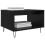 Mesa de Café Roble negro 60 x 50 x 40 cm Madera contrachapada en Mesas de centro | Comprar online en Foru.es