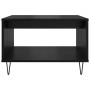 Mesa de Café Roble negro 60 x 50 x 40 cm Madera contrachapada en Mesas de centro | Comprar online en Foru.es