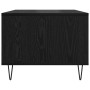 Mesa de Café Roble negro 60 x 50 x 40 cm Madera contrachapada en Mesas de centro | Comprar online en Foru.es
