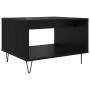 Mesa de Café Roble negro 60 x 50 x 40 cm Madera contrachapada en Mesas de centro | Comprar online en Foru.es