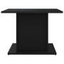 Mesa de centro madera de ingeniería negro 55,5x55,5x40 cm de vidaXL, Mesas de centro - Ref: Foro24-810317, Precio: 37,34 €, D...