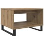 Mesa de Café Roble artisan 60 x 50 x 40 cm Madera contrachapada en Mesas de centro | Comprar online en Foru.es