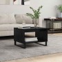 Mesa de Café Roble negro 60 x 50 x 40 cm Madera contrachapada en Mesas de centro | Comprar online en Foru.es