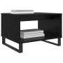 Mesa de Café Roble negro 60 x 50 x 40 cm Madera contrachapada en Mesas de centro | Comprar online en Foru.es