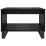 Mesa de Café Roble negro 60 x 50 x 40 cm Madera contrachapada en Mesas de centro | Comprar online en Foru.es