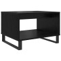Mesa de Café Roble negro 60 x 50 x 40 cm Madera contrachapada en Mesas de centro | Comprar online en Foru.es