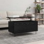 Mesa de Café Roble negro 90 x 44.5 x 45 cm Madera contrachapada en Mesas de centro | Comprar online en Foru.es