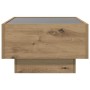 Mesa de Café Roble artisan 50 x 50 x 30 cm Madera contrachapada en Mesas de centro | Comprar online en Foru.es