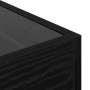 Mesa de Café Roble negro 50 x 50 x 30 cm Madera contrachapada en Mesas de centro | Comprar online en Foru.es