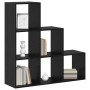 Librería Separadora de Ambientes Roble Negro 99 x 29 x 99 cm en Librerías y estanterías | Comprar online en Foru.es