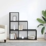 Librería Separadora de Ambientes Roble Negro 99 x 29 x 99 cm en Librerías y estanterías | Comprar online en Foru.es