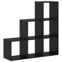Librería Separadora de Ambientes Roble Negro 99 x 29 x 99 cm en Librerías y estanterías | Comprar online en Foru.es