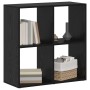 Librería Roble Negro 69,5 x 29 x 69,5 cm Madera de ingeniería en Librerías y estanterías | Comprar online en Foru.es