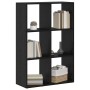 Librería Roble Negro 69,5 x 29 x 103,5 cm Madera de ingeniería en Librerías y estanterías | Comprar online en Foru.es