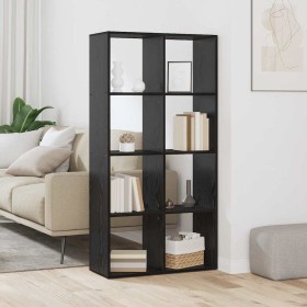 Librería Roble Negro 69,5 x 29 x 137,5 cm Madera de ingeniería en Librerías y estanterías | Comprar online en Foru.es