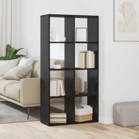 Librería Roble Negro 69,5 x 29 x 137,5 cm Madera de ingeniería en Librerías y estanterías | Comprar online en Foru.es