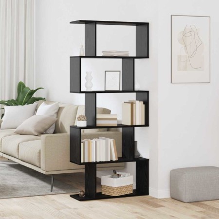 Librería Roble Negro 70 x 24 x 161 cm Madera de ingeniería en Librerías y estanterías | Comprar online en Foru.es