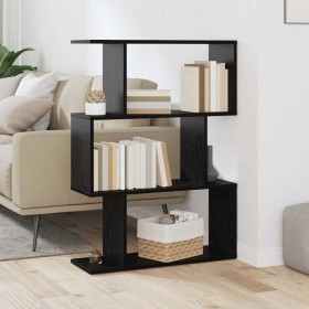 Librería Roble Negro 70 x 14 x 97 cm Madera de ingeniería en Librerías y estanterías | Comprar online en Foru.es