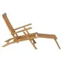 Tumbonas con reposapiés 2 unidades madera maciza de teca de vidaXL, Tumbonas - Ref: Foro24-3073291, Precio: 428,21 €, Descuen...