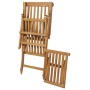 Tumbonas con reposapiés 2 unidades madera maciza de teca de vidaXL, Tumbonas - Ref: Foro24-3073291, Precio: 377,00 €, Descuen...