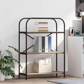 Estante de libros Roble Sonoma 80 x 30 x 109 cm en Librerías y estanterías | Comprar online en Foru.es