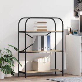 Estante de libros Roble Sonoma 80 x 30 x 109 cm en Librerías y estanterías | Comprar online en Foru.es