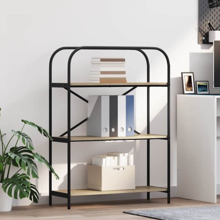 Estante de libros Roble Sonoma 80 x 30 x 109 cm en Librerías y estanterías | Comprar online en Foru.es