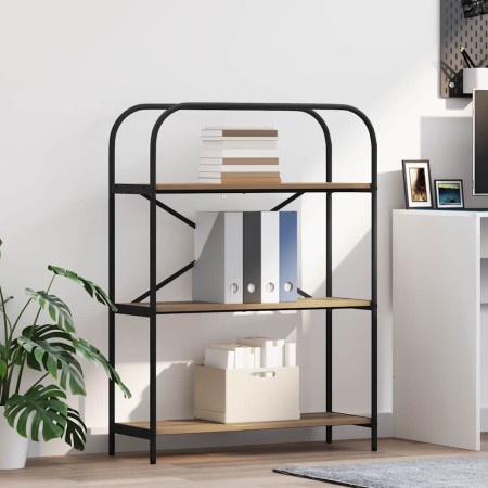 Estante de libros Roble artesanal 80 x 30 x 109 cm en Librerías y estanterías | Comprar online en Foru.es