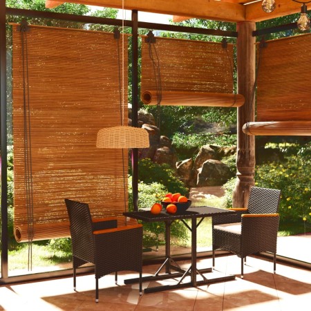 Juego de comedor para jardín 3 piezas negro de vidaXL, Conjuntos de jardín - Ref: Foro24-3072437, Precio: 184,56 €, Descuento: %