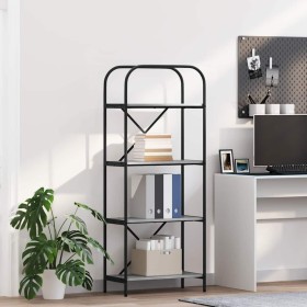 Estante de libros Gris Sonoma 60 x 30 x 146 cm en Librerías y estanterías | Comprar online en Foru.es