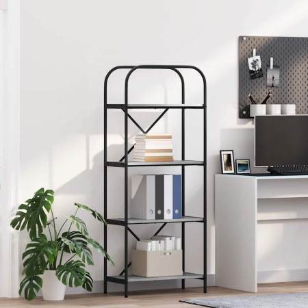 Estante de libros Gris Sonoma 60 x 30 x 146 cm en Librerías y estanterías | Comprar online en Foru.es