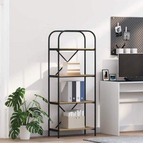 Estante de libros Roble artesanal 60 x 30 x 146 cm en Librerías y estanterías | Comprar online en Foru.es