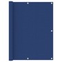 Toldo para balcón de tela oxford azul 120x600 cm en Sombrillas | Comprar online en Foru.es