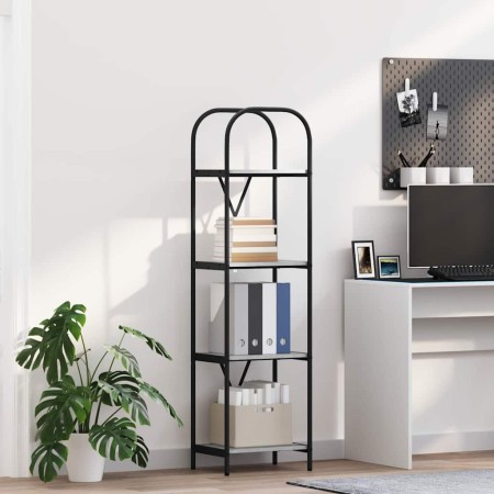 Estante de libros Gris Sonoma 40 x 30 x 146 cm en Librerías y estanterías | Comprar online en Foru.es