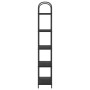 Estante de libros Roble Negro 80 x 30 x 183 cm en Librerías y estanterías | Comprar online en Foru.es