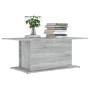 Mesa de centro madera de ingeniería gris Sonoma 102x55,5x40 cm de vidaXL, Mesas de centro - Ref: Foro24-813093, Precio: 61,94...